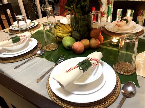 Tagalog lessons: Table setting .